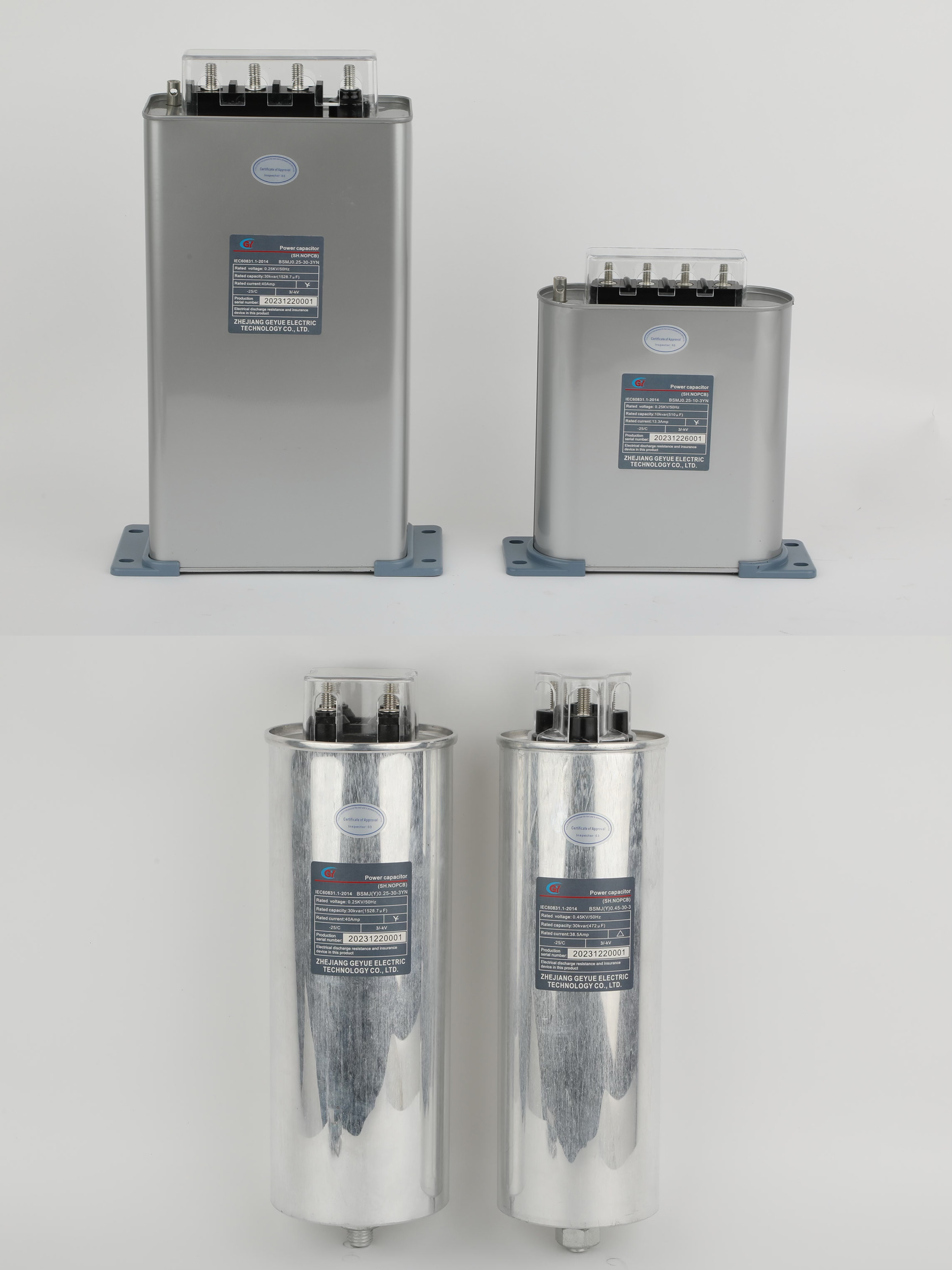 स्पष्ट संकेत क्या हैं कि एक कैपेसिटर बैंक अपने जीवन के अंत तक पहुंच गया है और तत्काल प्रतिस्थापन की आवश्यकता है?