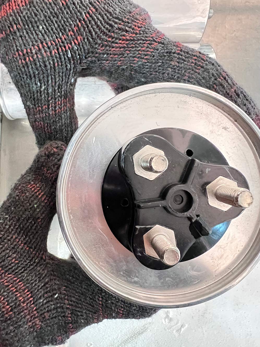 कैपेसिटर टर्मिनलों की 