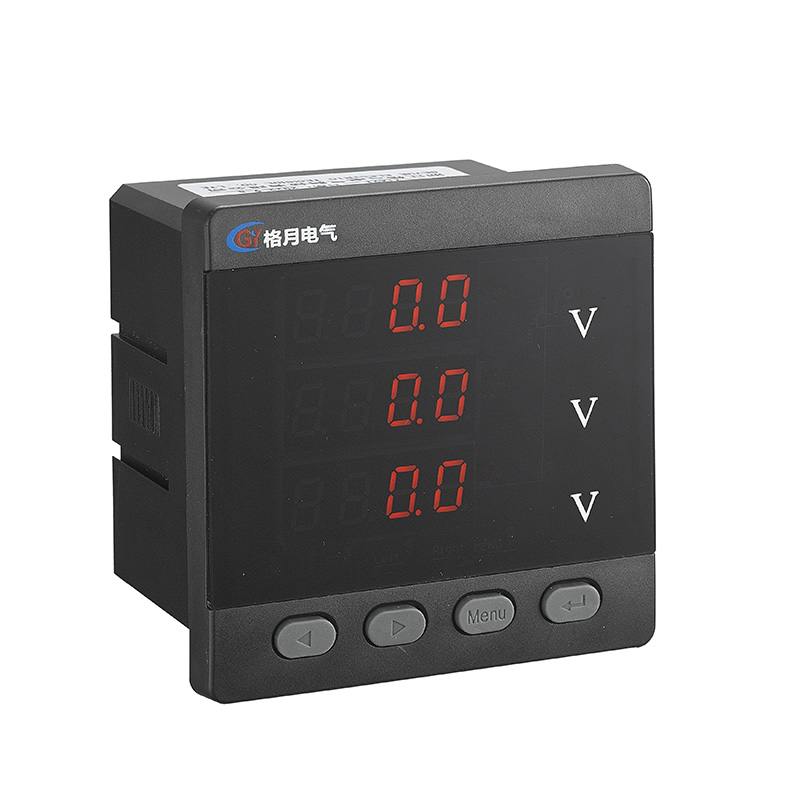 GY194U-K4 श्रृंखला ने LCD AC DC RS485 तीन चरण वोल्टमीटर का नेतृत्व किया